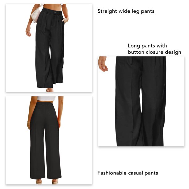  Pantalones casuales de negocios para mujer, pantalones