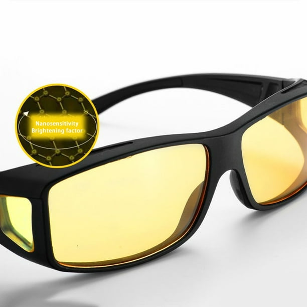 Gafas de conducción nocturna antirreflejos polarizadas con funda elegante –  visión nocturna / gafas tac – para conducir – gafas nocturnas