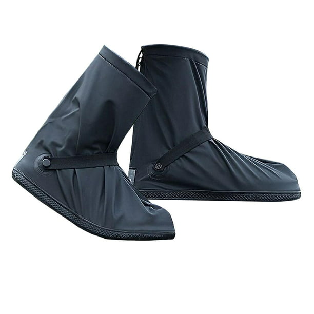 GUDECIUS Cubre Zapatos Impermeable Lavable Reutilizables Protector Calzado  Lluvia Mujer Hombre Cubrezapatos Impermeable PVC Funda Zapatos Lluvia  Reflector Diseño de Suela Antideslizante(36-37 Negro) : : Moda
