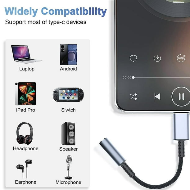 Auriculares USB C para iPad Pro, auriculares USB tipo C