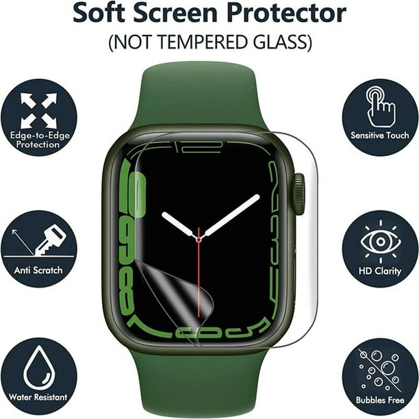 Film Hidrogel Protector Pantalla Smartwatch Tipo Apple Watch