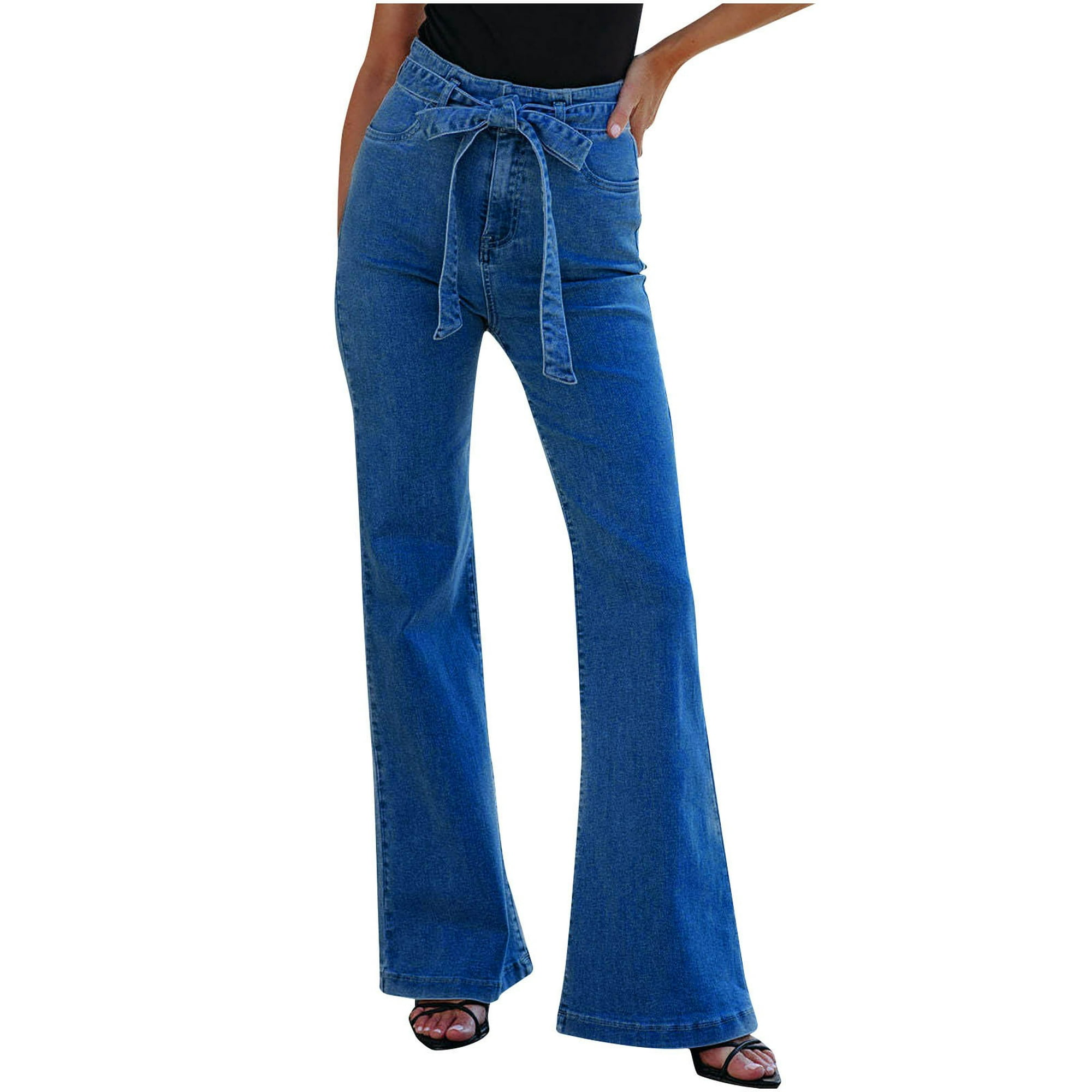 Pantalones casuales de mujer Cintura alta Slim Fit Damas de mujer
