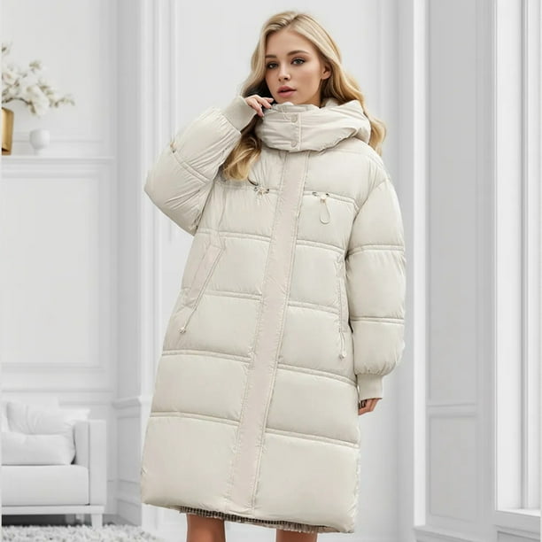 Chaquetas de mujer primavera invierno pato blanco plumón cálido ultra  ligero plegable abrigos acolchados mujer parkas