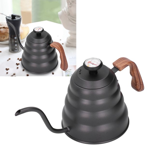 Kit de Café Tetera Hervidor Eléctrico + Tetera Cuello Cisne 600 ml