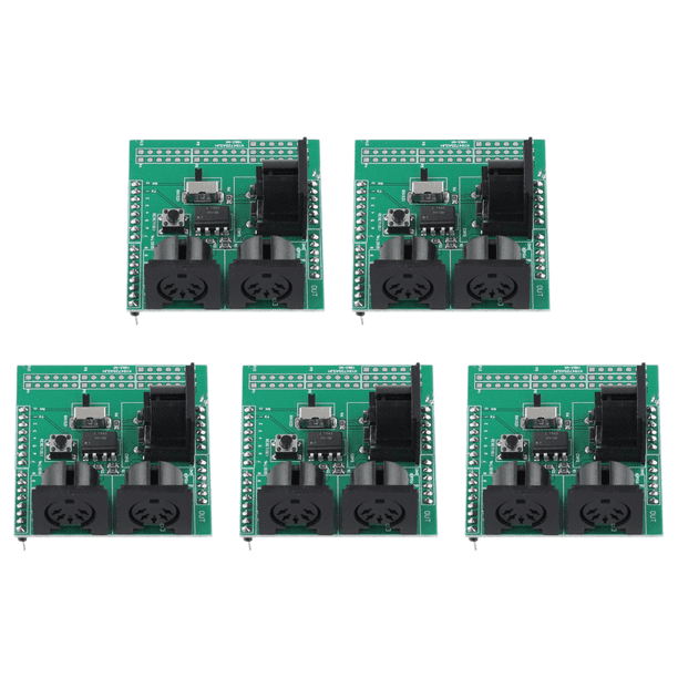 Likrtyny Módulo Placa Adaptadora Interfaz Digital MIDI Shield Alta ...