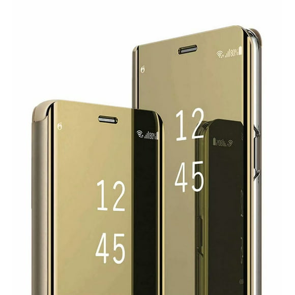 samsung galaxy s9 plus mirror case metal flip stand phone cover funda protectora completa para samsu oso de fresa producto electrónico