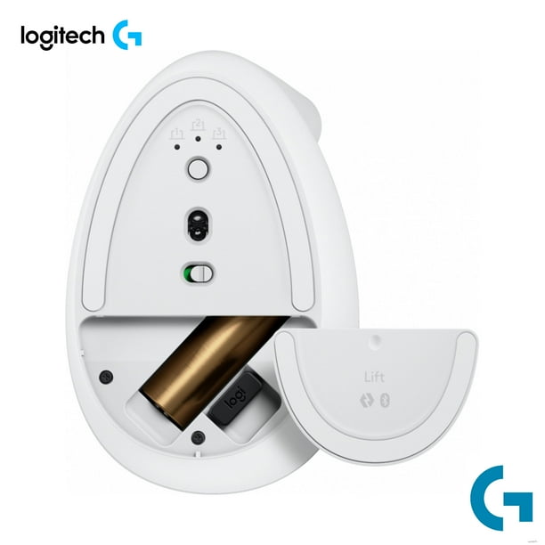 MOUSE LOGITECH LIFT VERTICAL WIRELESS BLANCO (910-006469)