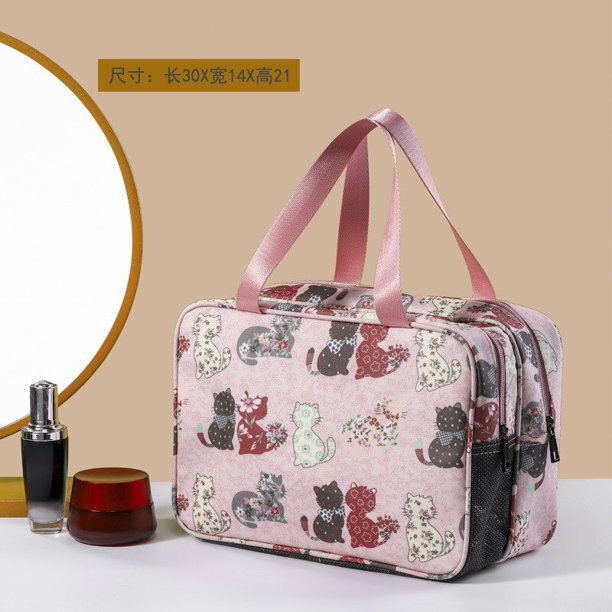 Bolsa de cosméticos portátil para Mujer, Neceser de viaje para maquillaje,  Neceser de aseo, caja de LIUWENJING unisex