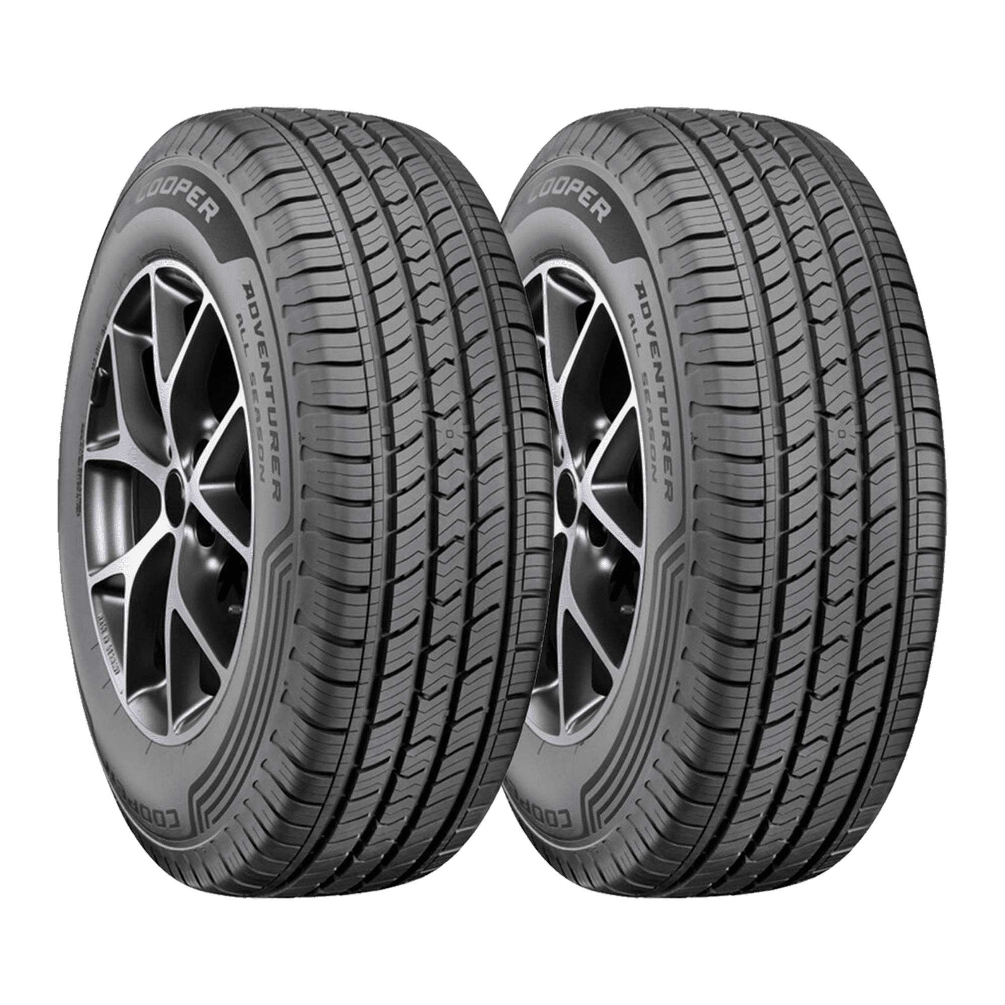 Paquete De 2 Llantas 205/70r16 Cooper Adventurer All Season 97h Blem ...