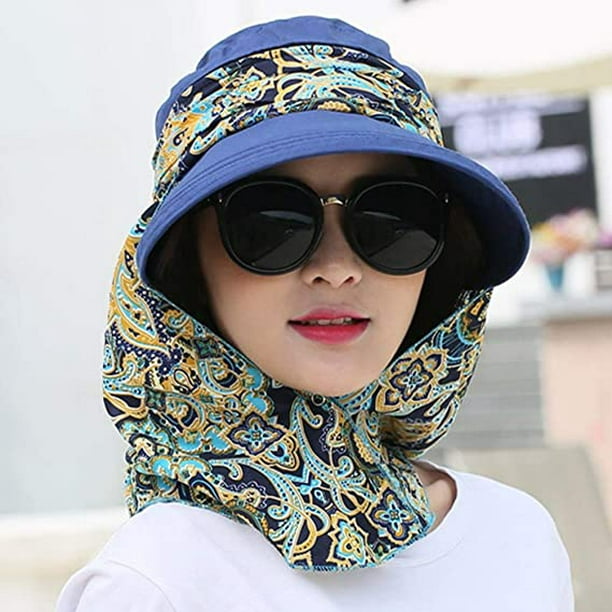 Sombrero Para El Sol Para Hombre y Mujer Proteccion Solar UV Ala Ancha
