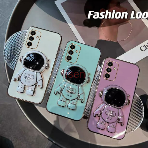 Funda Samsung A54 5G/A14 A34 A04S/A24/A13 A03 Core/A04/A04E Astronauta  Stand Phone Case YHY Pang Jing