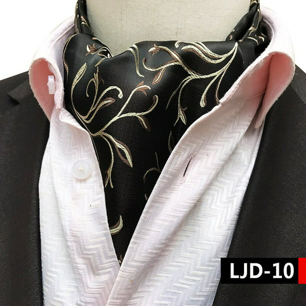 Bufanda de corbata para hombre, traje Vintage a la moda, pañuelo de seda, camisa, corbata CONDUJO | Walmart en línea