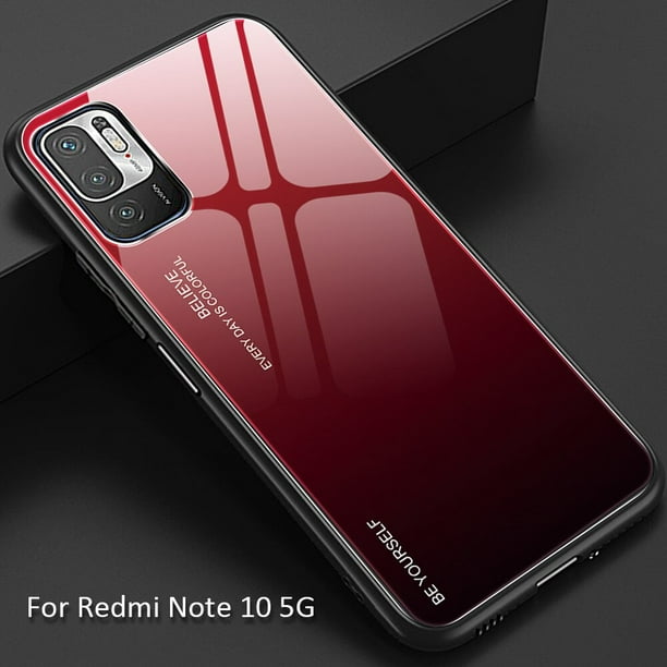 Carcasa Silicona Xiaomi Redmi Note 10 Pro Rojo