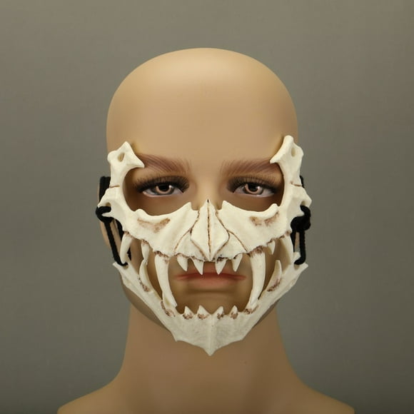 nueva máscara de dios dragón japonés máscara de resina natural y ecológica para fiesta temática animal máscara de animal hecha a manoamarillofederación rusa deng xun unisex