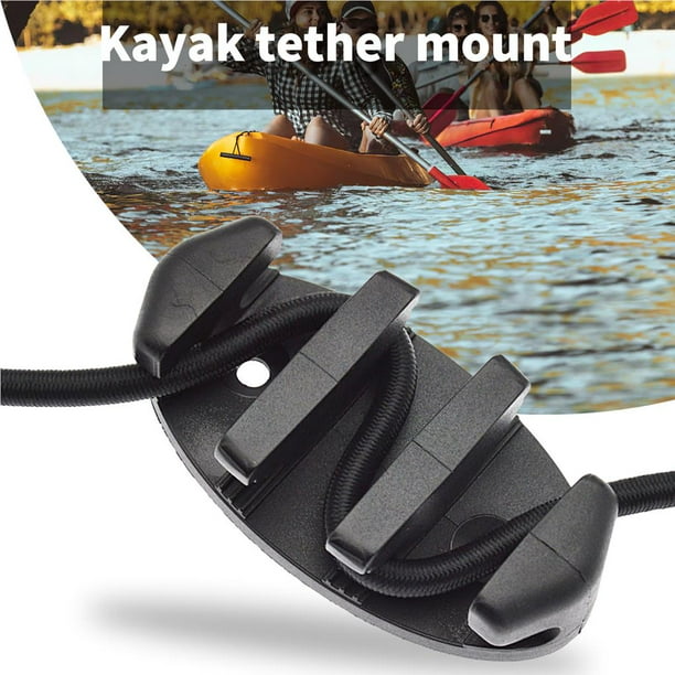 Speravity 3PCS Kayak Boat Tether Fixing Set Plastic Anti-slip