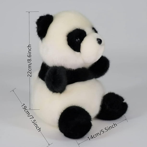 LotFancy Peluche de panda, peluche suave de 12 pulgadas, lindos peluches  para niños, blanco y negro, decoraciones de Pascua