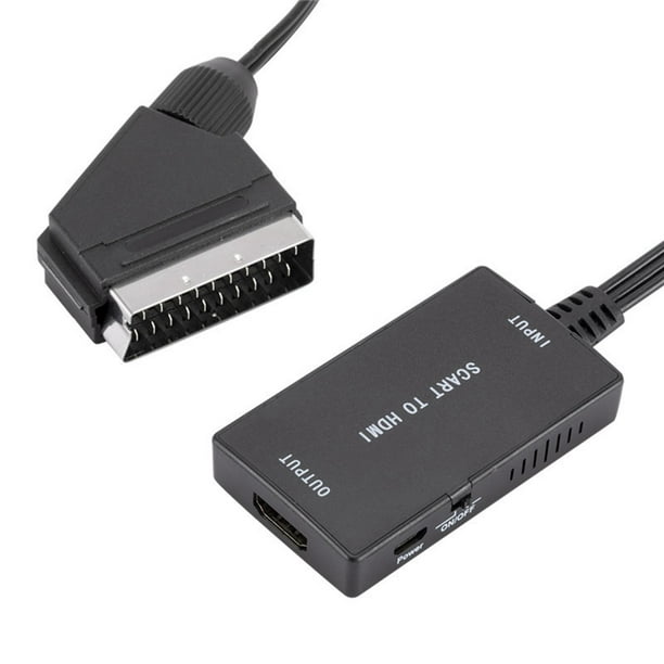 Adaptador de euroconector a HDMI de alta definición - China Convertidor de  euroconector a HDMI y convertidor de euroconector a euroconector precio