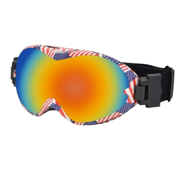 2x s de esquí de snowboard para hombres, mujeres y jóvenes, lentes  protectoras UV400 s de esquí ajustables a prueba a prueba de polv Sunnimix  Gafas de