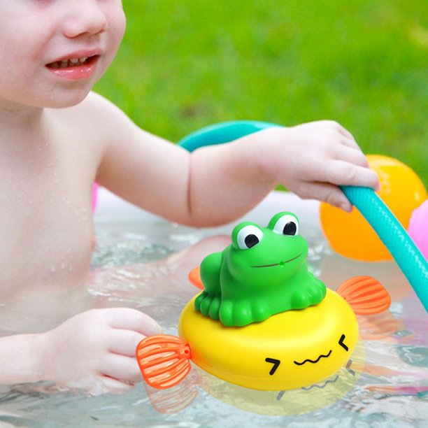 Juguetes de baño para bebé, juguete para jugar en la bañera con cuerda para  tirar del agua, juguete flotante para bañera de bebé, rellenos de bolsas,  Delfín CUTICAT juguetes de baño