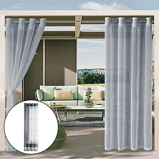 Exterior impermeable cortinas para Patio - Ventana paneles con