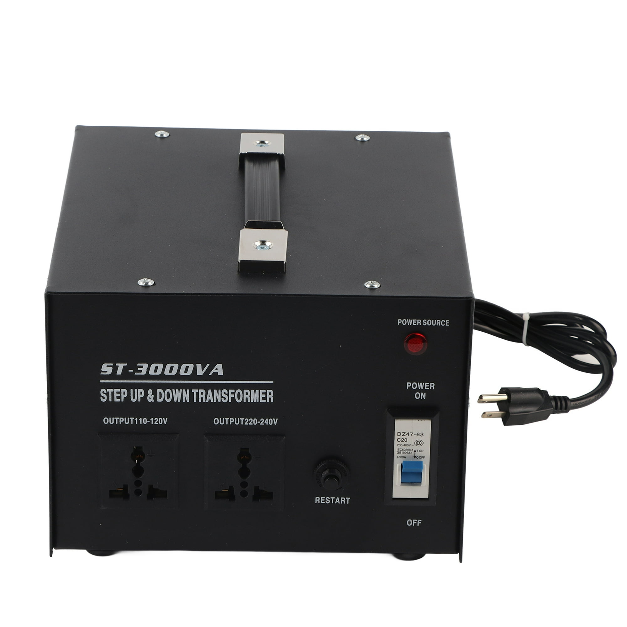 Transformador reversible 125V - 220V 3000W EDM 31718 - La Tienda de  Electricidad