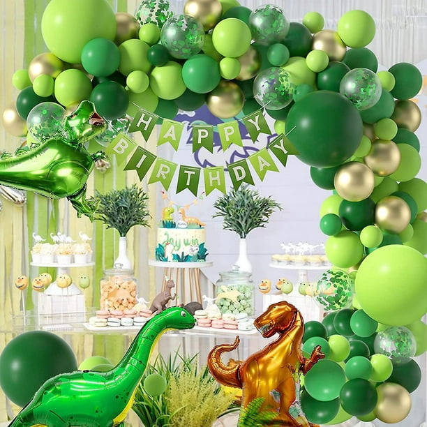 Kit decoración cumpleaños dinosaurios
