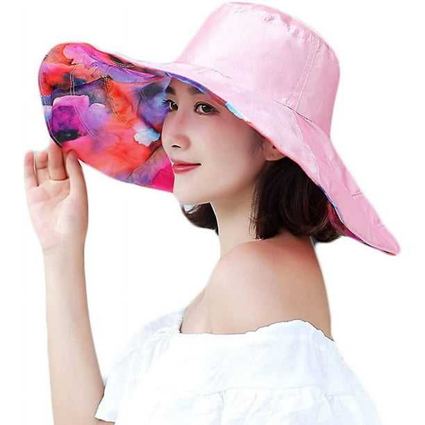 Sombrero para el sol al aire libre, sombreros de cubo para mujer, protección  solar plegable, sombreros para el sol de ala ancha, sombrero de playa de  secado rápido Upf 50+ YONGSHENG 8390605494161