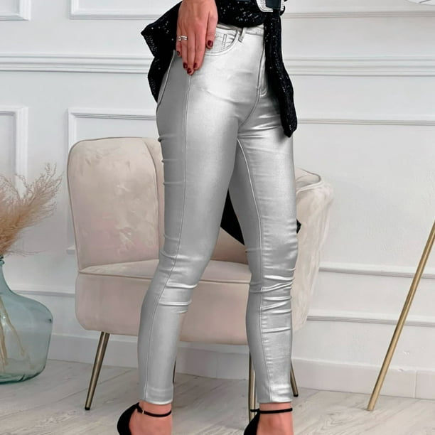 Gibobby Pantalones para mujer cintura alta para el frío Pantalones  deportivos gruesos de felpa de ot Gibobby