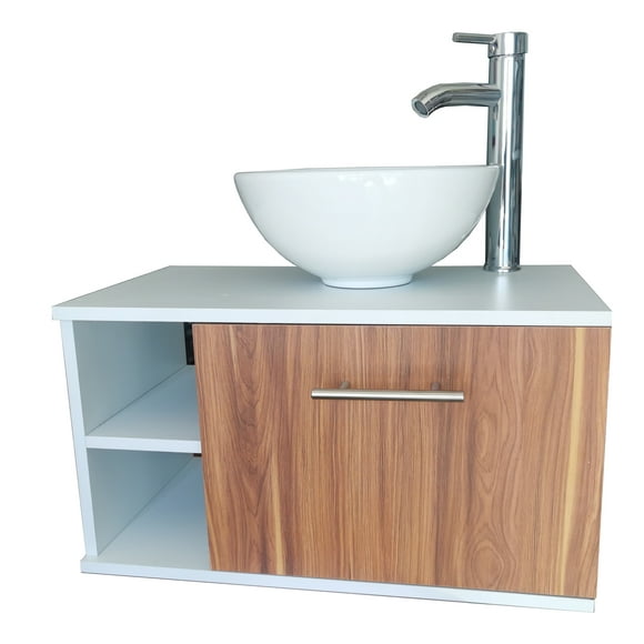 gabinete baño moderno monomando contra lavabo ovalin laminado ensamblado genérico gabinete mdf baño