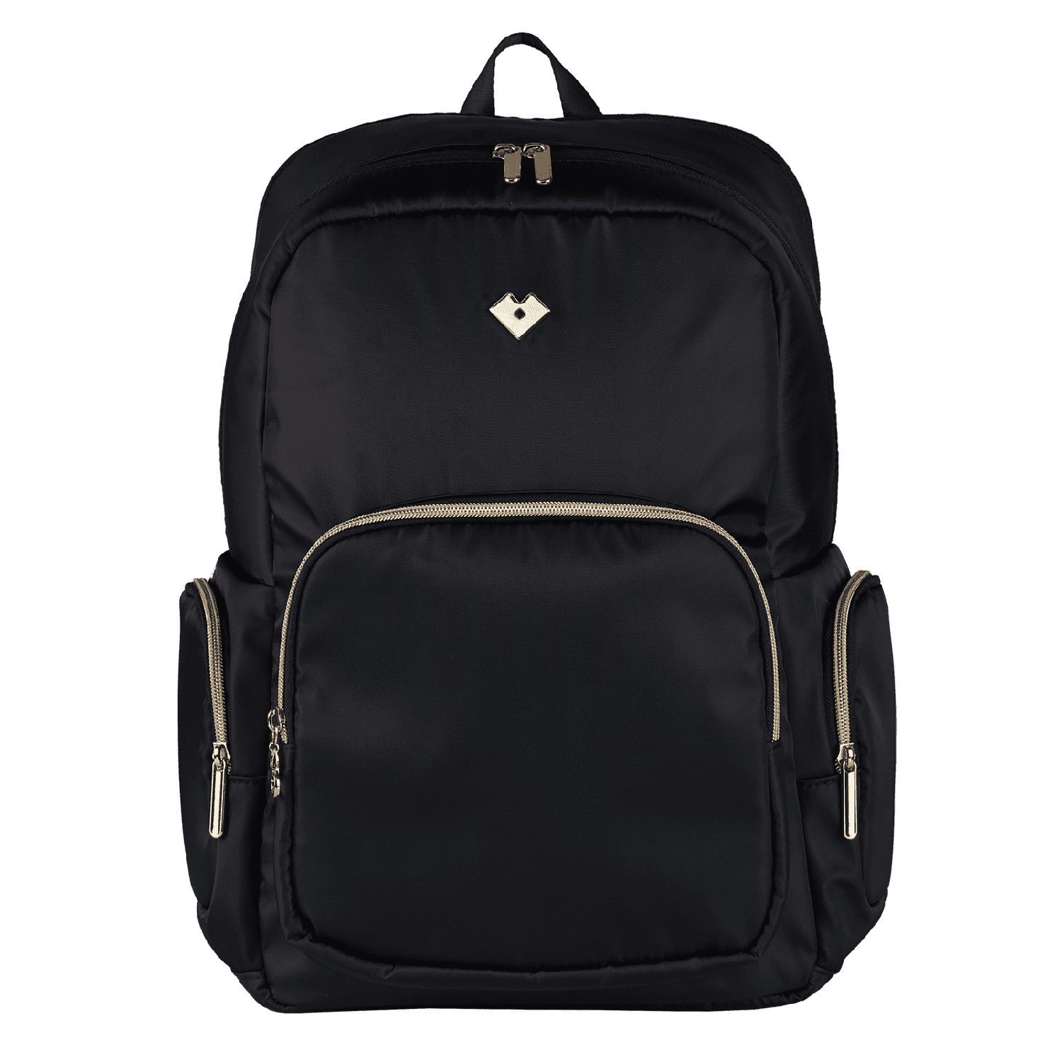 Sandy Lisa Black Laptop Bag St. Tropez 15.6" Laptop Backpack