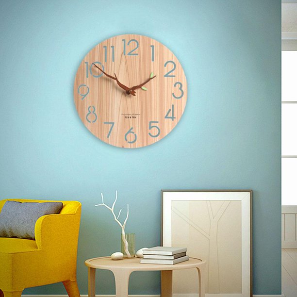  Reloj de pared de cocina reloj de baño del hogar