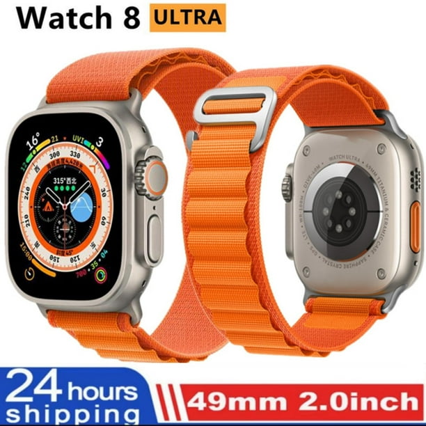 Smart Watch 8 Ultra Gps Gama alta Reloj Inteligente Dos correas, Moda de  Mujer