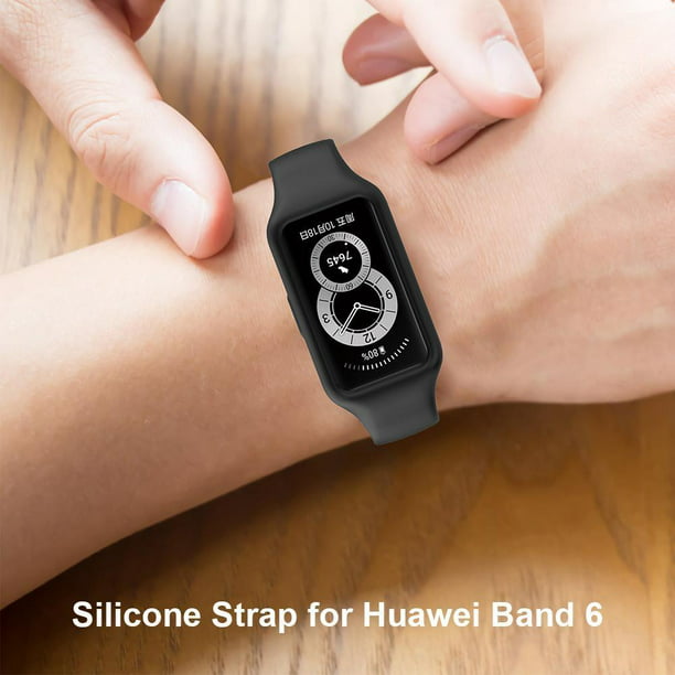 Correa cómoda de silicona para reloj de pulsera, correa de repuesto para Huawei  Band 6 Pro/Huawei Band 6/Honor Band 6, pulsera Hugtrwg Nuevos Originales