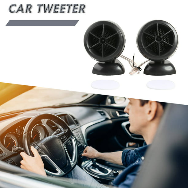 Altavoz de tweeter de coche negro tweeters de audio de coche mini