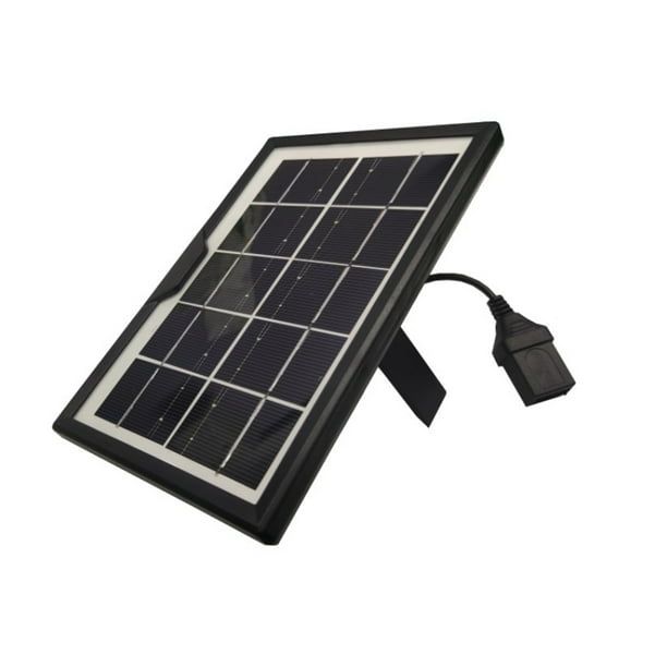Panel solar USB 5V 1.8W Generador de cargador solar portátil al aire libre  para teléfono celular Tmvgtek Oficina Multiescena Multifunción