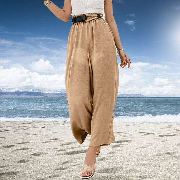 2023 conjunto de pantalones de primavera para mujer conjunto de dos piezas  informal suelto Camisa de manga larga cintura alta pantalones de pata ancha  trajes de moda pantalones - China Ropa de