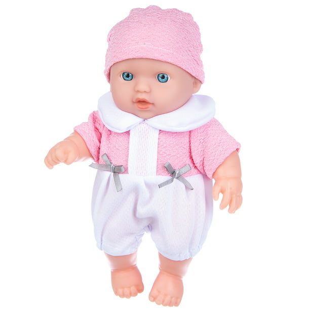 Bebe Reborn Silicona Reborn Baby Girl Doll Toy Cloth Body Relleno Realista  Baby Doll Set Niños Regalo