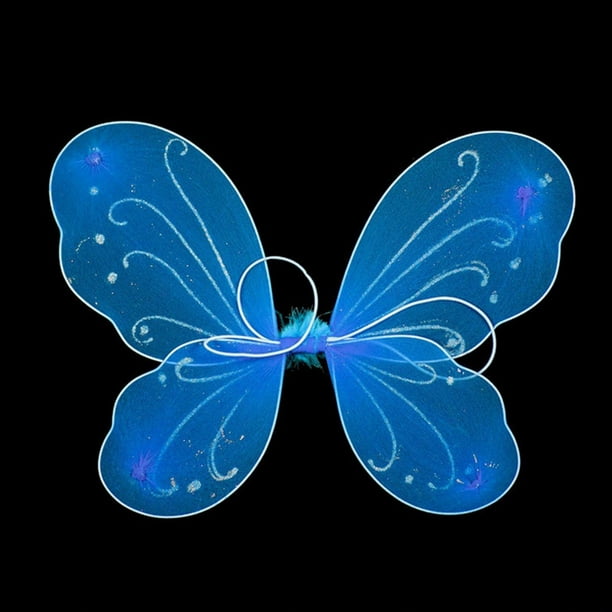 Ala de mariposa, belleza con alas de mariposa azul., azul, alas png