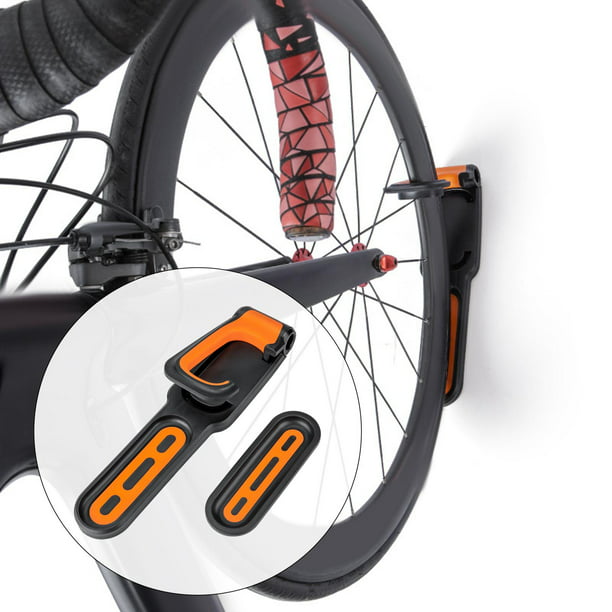 Soporte de pared para bicicleta – Soporte horizontal de almacenamiento para  interiores para garaje o hogar, soporte de bicicleta resistente para