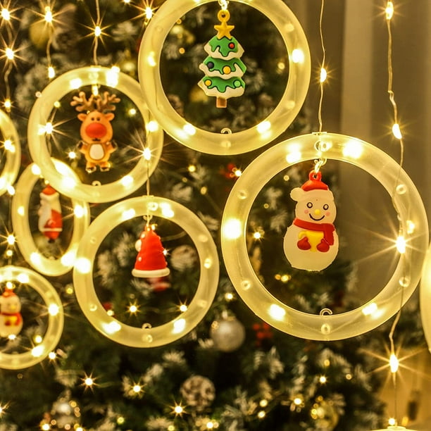 Guirlande électrique Noël - Rideau lumineux 3m