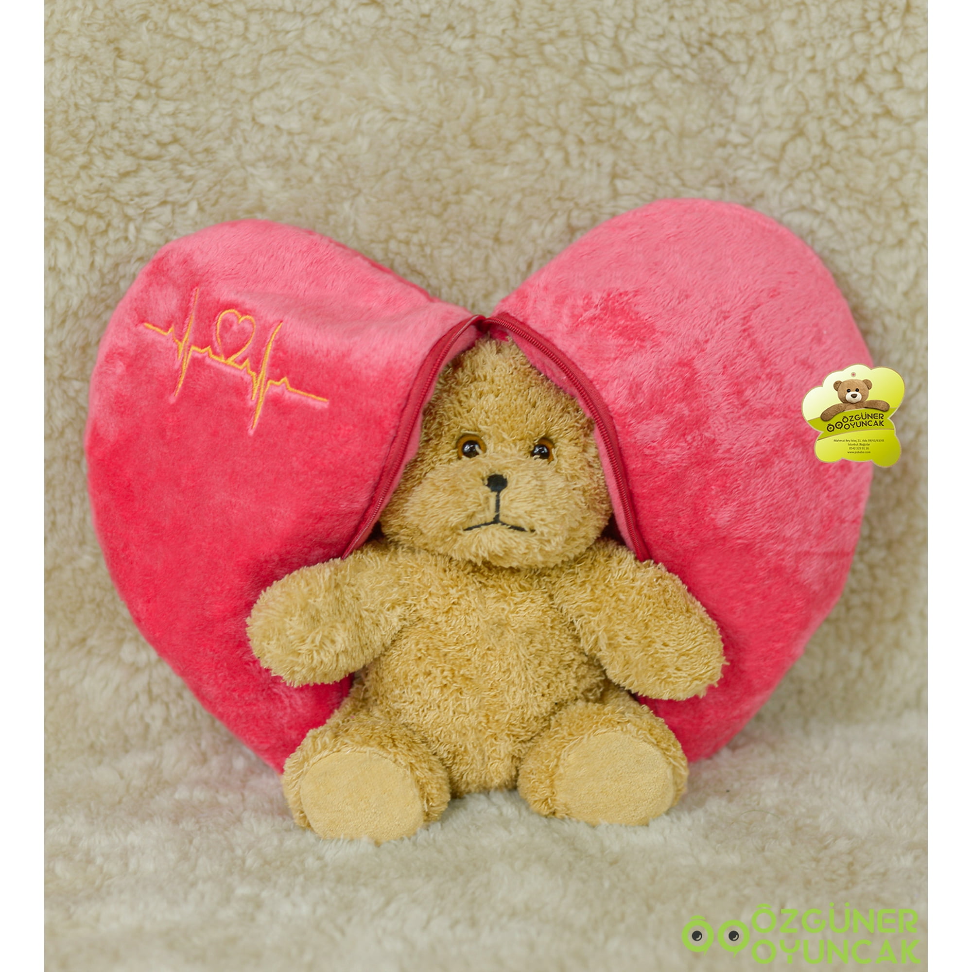 San Valentín con el corazón de peluche de oso de peluche adorable juguete  de peluche - China Osito de peluche y Oso de peluche precio