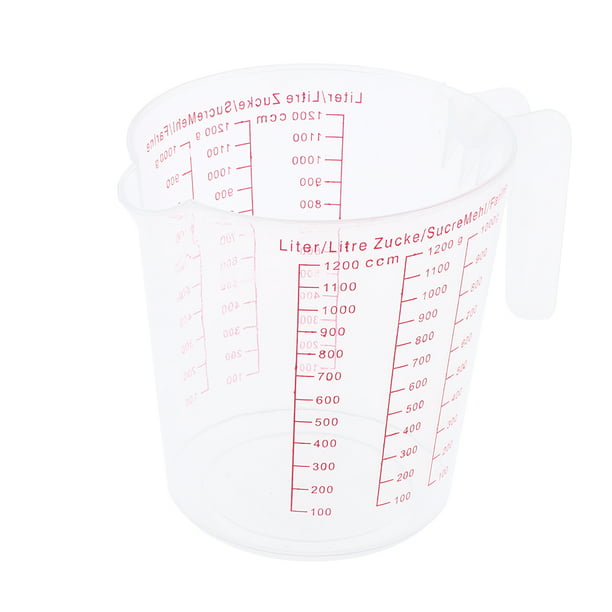 Taza medidora de Jarra de leche apta para microondas para hornear El  115x11x75 cm Sunnimix Taza de medir