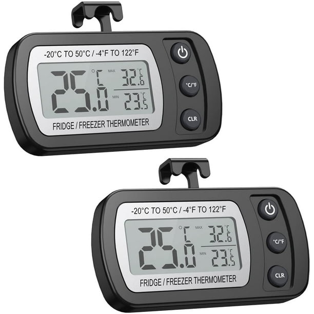 termómetro digital para congelador, función de registro máximo