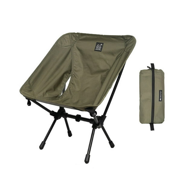 Silla plegable para acampar, silla plegable ligera para exteriores con  bolsa de almacenamiento, plegable portátil para senderismo, Picnic, pesca,  barbacoa