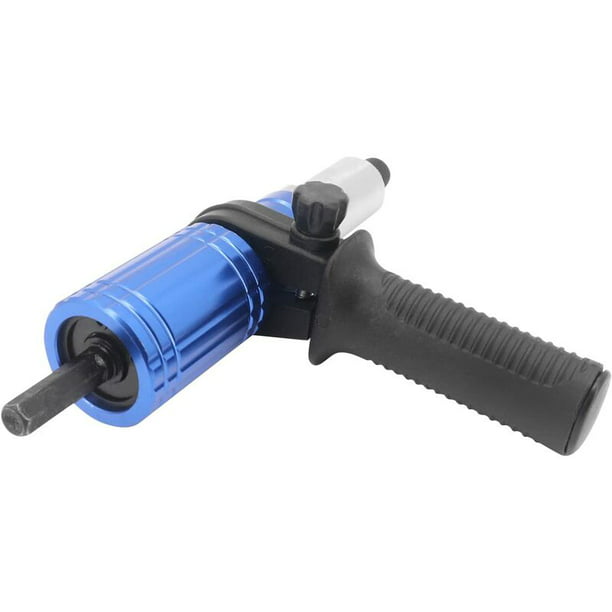 Adaptador de pistola de remache para taladro eléctrico, kit de herramientas  de remachado inalámbrico, herramienta de mano eléctrica con carcasa de –  Yaxa Store