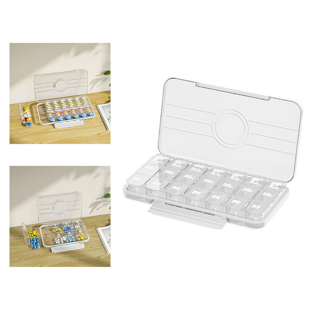Caja de medicamentos portátil organizador de medicamentos seguro de usar  para viajes ANGGREK Otros