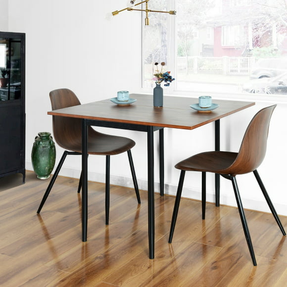 mesa comedor extensible comedor minimalismo marrón furniturer moderno