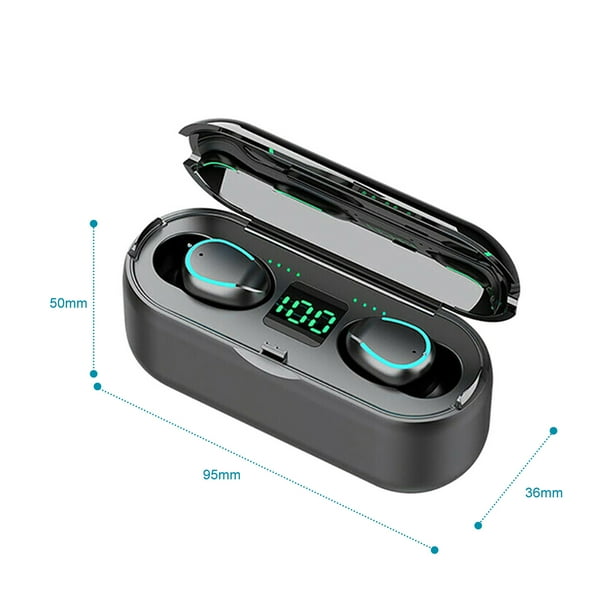 LETTURE Audífonos Bluetooth Inalámbricos, Mini Auriculares Bluetooth  Deportivos