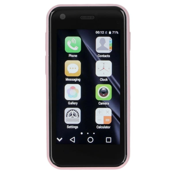 Super Pequeño Mini Smartphone 3G Dual SIM Teléfono Móvil 2GB RAM 16GB ROM  Android 8.1 Desbloqueado Niños Teléfono Bolsillo Niño Teléfono Celular