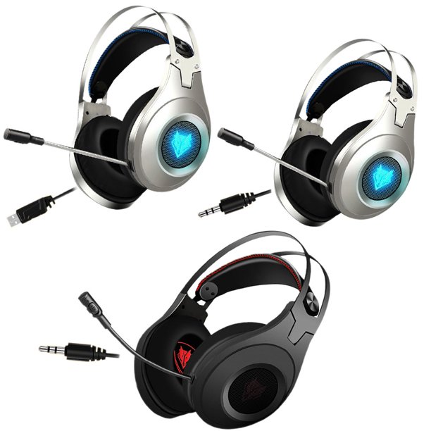 Auriculares para juegos de 3 5 mm USB auriculares para PC para